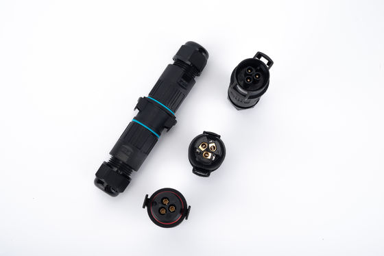 M19 3 pin elettrico IP68 connettore rapido connettore di cavo estensivo esterno a 2 vie