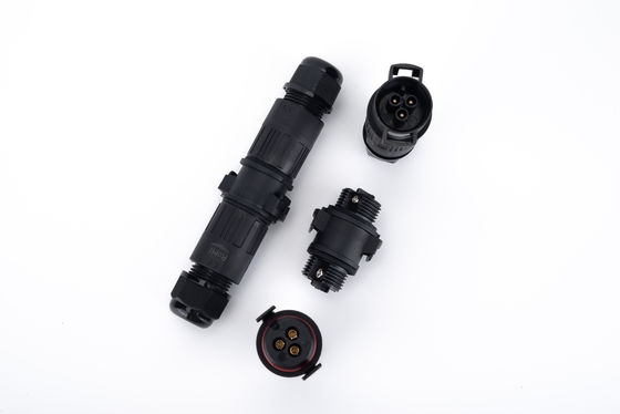 M19 3 pin elettrico IP68 connettore rapido connettore di cavo estensivo esterno a 2 vie