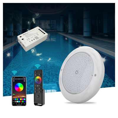 Lampade per piscina a Led Lampade per nuoto RGB 230mm 18W Superficie montata IP68 DC12V 3000K