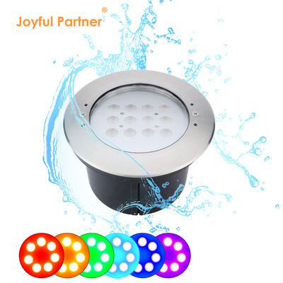 Fabbrica Diretta IP68 Acciaio inossidabile impermeabile 316L Lampade per piscina sommergibile 12W LED Incrustato