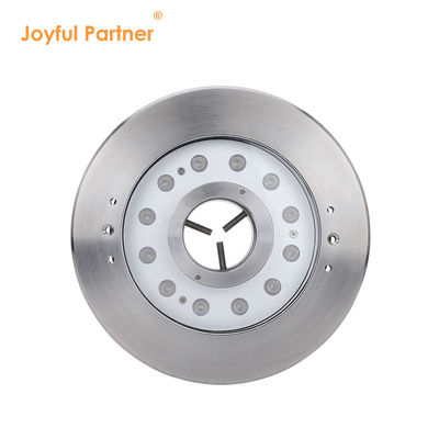 Lampada a fontana subacquea IP68 12W 24W 36W Acciaio inossidabile RGB bianco caldo 316L