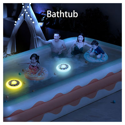 IP68 a prova d'acqua Display di temperatura a carica remota RGB Lampade galleggianti solari per piscina