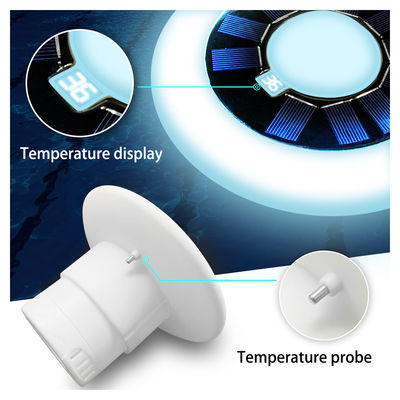 RGB Atmosfera Inflatabile Giardino Prato Esterno LED Solare Galleggiante Piscina Luce
