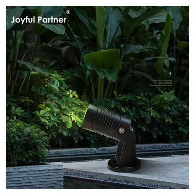 Lampada per il giardino a LED con base di montaggio in spigolo o alluminio