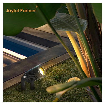 Lampada per il giardino a LED con base di montaggio in spigolo o alluminio