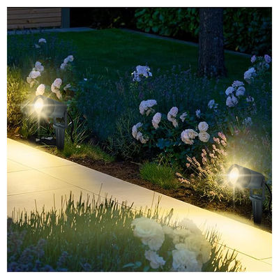12V LED Garden Spike Light Lampada per prato Paesaggio Decorativo Spot Light Ignifuga IP65 Spotlight esterno Luci a LED