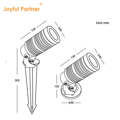 Luce di riflessione per giardino moderna Spot LED Spike Light Albero esterno Paesaggio luce LED impermeabile Spot LED Spot LED