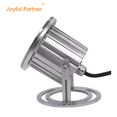 IP68 Acciaio inossidabile impermeabile 316 3x2W luci a LED per stagno con base di montaggio