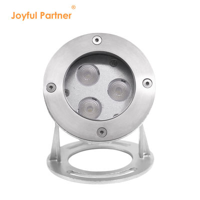 Luci a LED 3x2W RGBW 4in1 in acciaio inossidabile 316SS IP68 Angolo di fascio 60 gradi 12 Volt