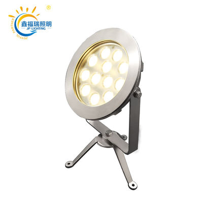 CE ROHS Certificazione DC 24V IP68 Fornitura di fabbrica 12X1W LED monocolore immersibile basso voltaggio luci di stagno