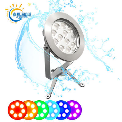 CE ROHS Certificazione DC 24V IP68 Fornitura di fabbrica 12X1W LED monocolore immersibile basso voltaggio luci di stagno