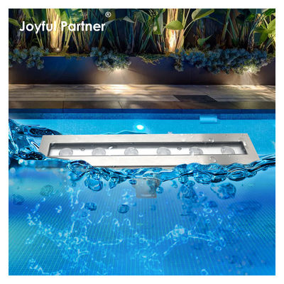 Fabbrica Fornitura diretta IP 68 Voltaggio di ingresso 24VDC 6X1W LED Angolo di fascio monocolore 8 gradi Lampade LED stagno