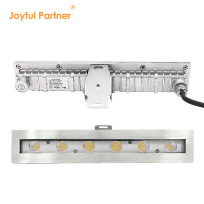 2024 Nuovo aggiornamento 316 in acciaio inossidabile 18watt IP68 impermeabile Lampade a LED di stagno sott'acqua con supporto di montaggio