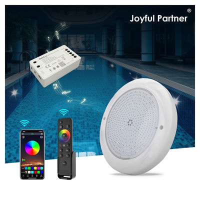 IP68 Materiale ABS+PC sott'acqua18 tasti Controllo remoto Corrente costante AC 12V Lampade per piscine montate in superficie
