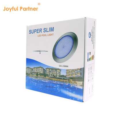 LED piscina subacquea luce IP68 Super Thin 7.5mm AC12V 316 acciaio inossidabile RGBW SMD con telecomando