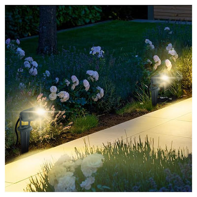 DIA 50mm 6W CREE COB LED Copertura facciale in alluminio DC12v 24v Lampade da giardino con copertura ombra