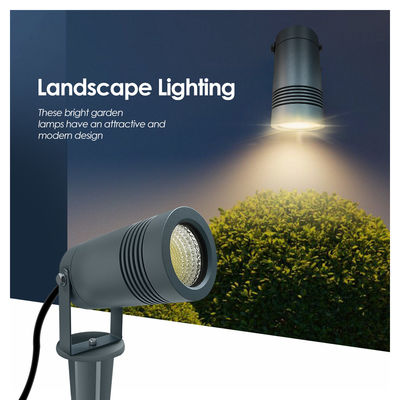 Alta luminosità 1000LM 3500K Bianco caldo 10W LED IP65 Proiettore impermeabile Luci esterne per alberi da giardino