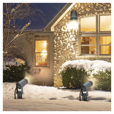 Alta luminosità 1000LM 3500K Bianco caldo 10W LED IP65 Proiettore impermeabile Luci esterne per alberi da giardino