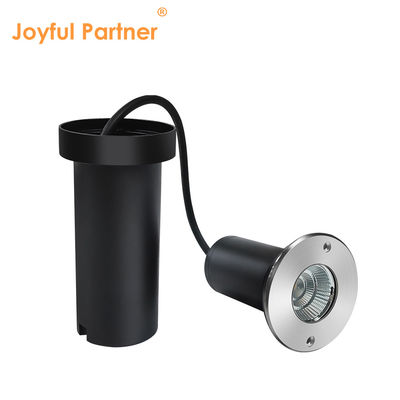 COB LED luci a terra 6W IP67 corpo in alluminio impermeabile DIA85MM per cortile all'aperto
