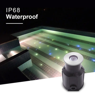 3W CREE IP68 In acciaio inossidabile piscina a terra LED luci subacquee