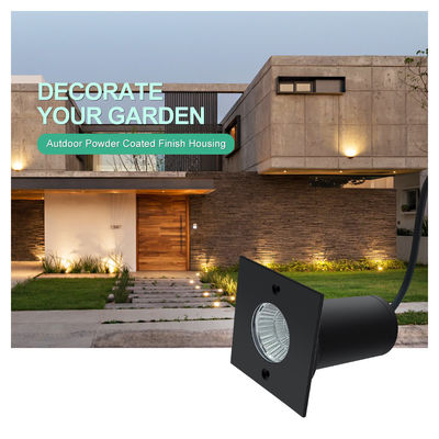 Gioioso Partner Basso Voltaggio 12-24V 6W Caldo Bianco Deck Step Lampade da giardino per la decorazione del paesaggio
