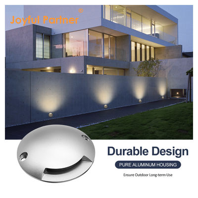 Miglior Prezzo Anti-UV Anodizzato DC12V Corpo in Alluminio 1W 2W Copertura Bianca Luce da Incasso per Gradini