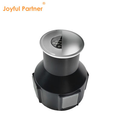 IP67 Semi-ombreggiamento reticolato rotondo RGB lato bianco caldo che emette luce sotterranea sepolta