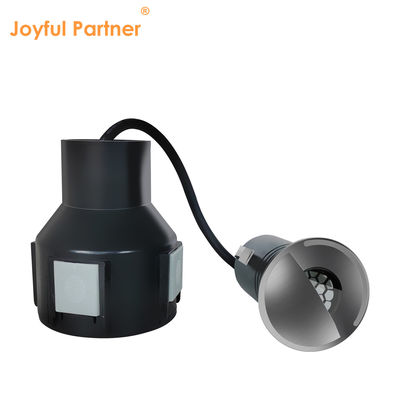 IP67 Semi-ombreggiamento reticolato rotondo RGB lato bianco caldo che emette luce sotterranea sepolta