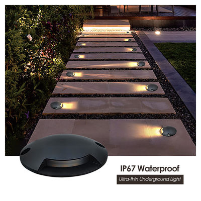1W Led Recessed Staircase Light Black Cover Aluminum IP67 SMD 2835 Per scalinate