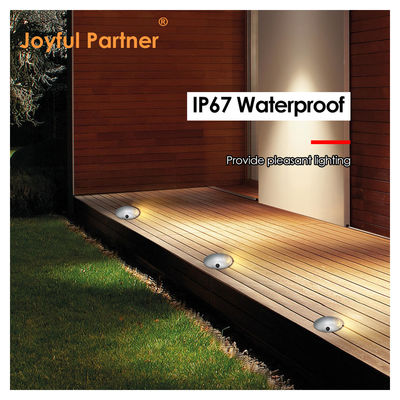 1 W di luce a passo in incasso Ultra Thin DIA70MM H14MM DC24V 3000k Bianco caldo per illuminazione esterna