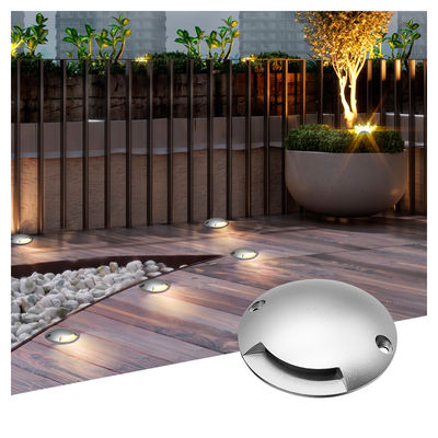 1 W di luce a passo in incasso Ultra Thin DIA70MM H14MM DC24V 3000k Bianco caldo per illuminazione esterna