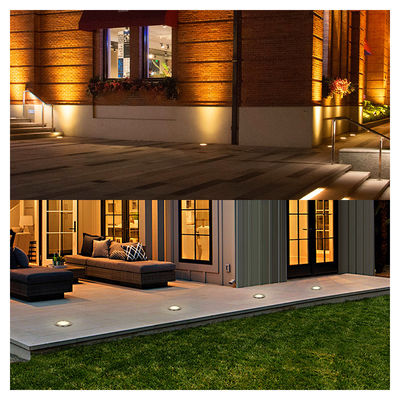 Lampada di scalinata di alluminio impermeabile IP65 AC100-240V COB LED 6W con scatola di montaggio