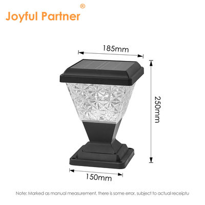 LED luce solare cortile IP65 esterno impermeabile 3,5W 2200mAh materiale anti-UV di plastica con lenti PC per il percorso del portico