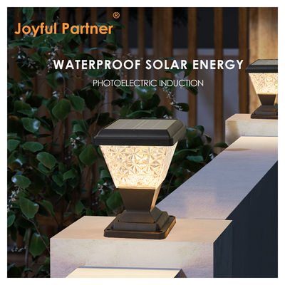 LED luce solare cortile IP65 esterno impermeabile 3,5W 2200mAh materiale anti-UV di plastica con lenti PC per il percorso del portico
