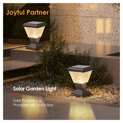 LED luce solare cortile IP65 esterno impermeabile 3,5W 2200mAh materiale anti-UV di plastica con lenti PC per il percorso del portico