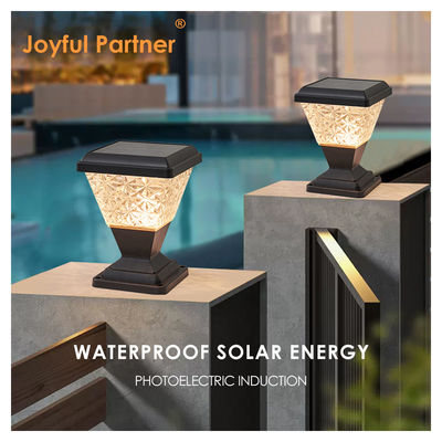 Luce da pilastro solare 150lm/W Anti UV PC alloggiamento telecomando 6500K