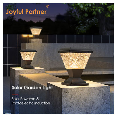 Luce da pilastro solare 150lm/W Anti UV PC alloggiamento telecomando 6500K