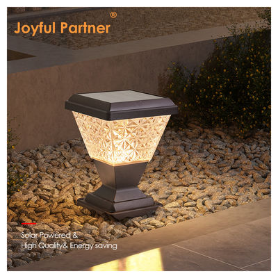 Luce da pilastro solare 150lm/W Anti UV PC alloggiamento telecomando 6500K