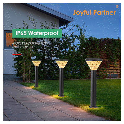Luci per giardino solare per esterni fino a 12 ore di durata Lenti di plastica Materiale in alluminio ABS Controllo della luce con Epistar SMD