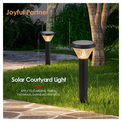 Illuminazione di percorso solare con telecomando prestazioni durature 5W carica solare bianca calda con accensione automatica