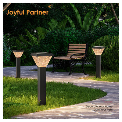 Nuovo arrivo Lampade per giardino solare 3000K/4000K Materiale del corpo della lampada in alluminio DC3.7V Cambiamento di colore