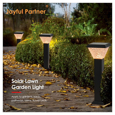 2024 LED Solar Outdoor Pathway Light IP65 Alta luminosità Bianco RGB Colore con pannello solare Carica solare