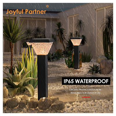 2024 LED Solar Outdoor Pathway Light IP65 Alta luminosità Bianco RGB Colore con pannello solare Carica solare