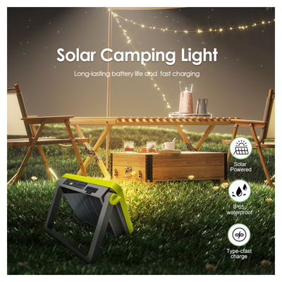 Portatile LED luce solare campeggio 4W IP65 impermeabile SMD LED Bianco freddo ricaricabile con BT per escursioni Caming
