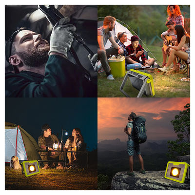 Luce da campeggio multifunzione 12000MAH Alta capacità della batteria SMD 5054 LED Port di ricarica tipo C con materiale ABS