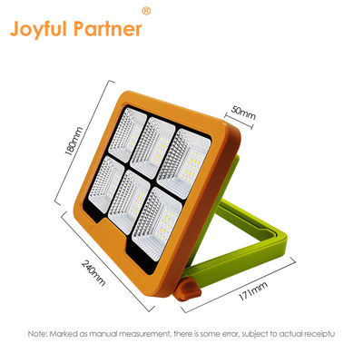 IP65 LED impermeabile luce solare 5054 Epistar LED 1000LM con batteria ricaricabile da 7500mAh