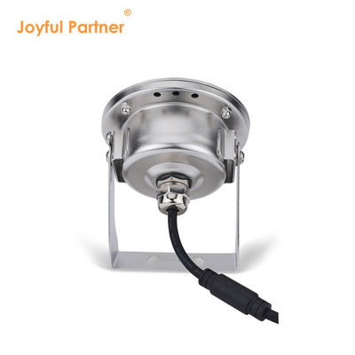 Acciaio inossidabile LED luce subacquea IP68 DC12V 24W bianco caldo 3000K per fontana