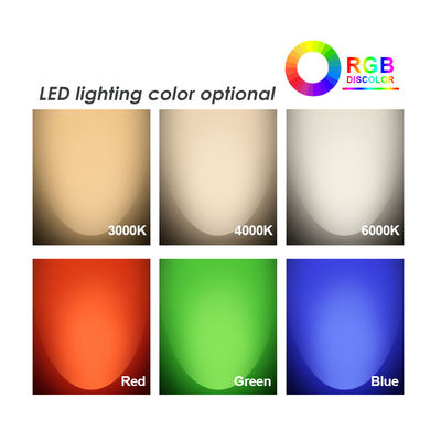 Lampada LED RGB subacquea da esterno a bassa tensione RGB 3W 1W LED IP68 impermeabile