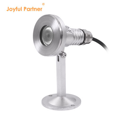 LED Underwater Spot Light Waterproof IK07 1*2W LED DC24V DMX RGBW 6W Per fontana
