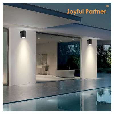 Modern Outdoor Wall Light 8W 3000K Warm White Exterior Lighting per la porta d'ingresso della casa